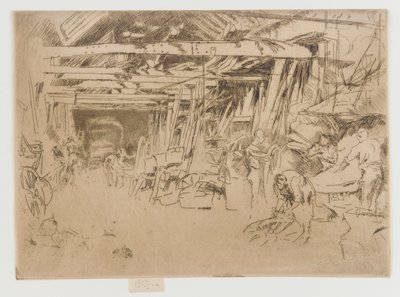 Wheelwright av James Abbott McNeill Whistler