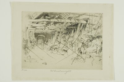 Wheelwright av James Abbott McNeill Whistler
