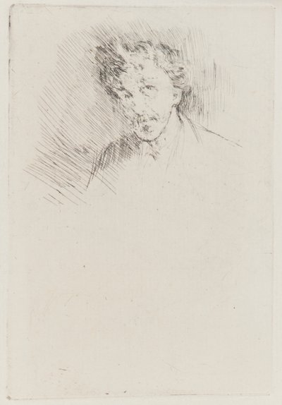 Whistler med White Lock av James Abbott McNeill Whistler