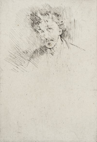 Whistler med den vita hårlocken av James McNeill Whistler