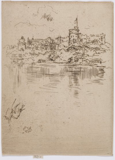Windsor Castle av James Abbott McNeill Whistler