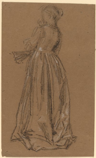 Kvinna med en fläkt av James Abbott McNeill Whistler