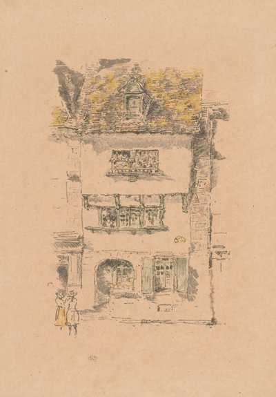 Gula huset, Lannion av James McNeill Whistler