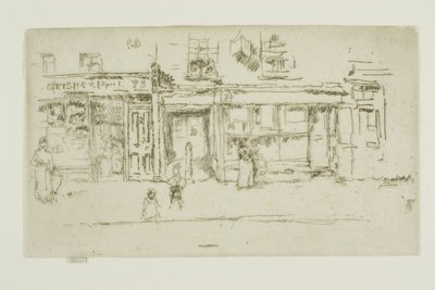 York Street, Westminster av James Abbott McNeill Whistler