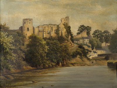 Slottet, Barnard Castle av James Miller Brown