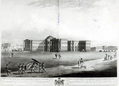 Sydostvy över det nya regeringshuset, Calcutta av James Moffat
