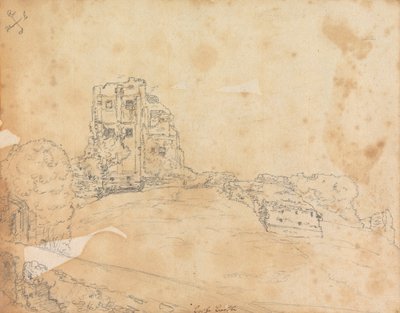 Corfe slott av James Moore