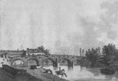 Maidstone Bridge, Kent. Pl. 2, 1787 av James Newton