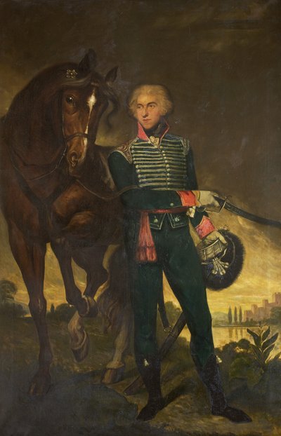 Överste Sir John Fleming Leicester, Bt av James Northcote
