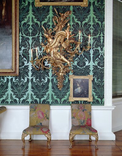 Sidostolar och girandol, från Gallery Suite, gjord av James Pascall av James Pascall