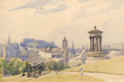 Edinburgh från Calton Hill av James Paterson