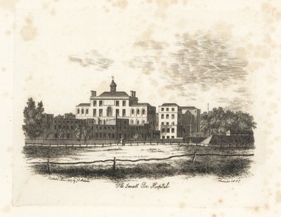 Smittkoppssjukhuset, London av James Peller Malcolm