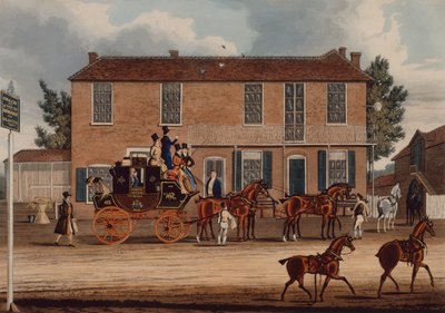 Tränaren och hästarna, Ilford av James Pollard