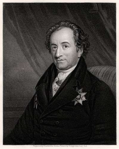 Johann Wolfgang von Goethe, tysk poet, dramatiker och vetenskapsman, 1800-talet av James Posselwhite