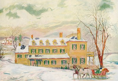 The Kendall House, Virginia, USA, c1700-talet 1921. av James Preston