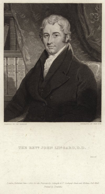 Porträtt av John Lingard av James Ramsay
