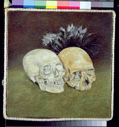 Portrait of Don Alfonso and wife, 1992  av James Reeve