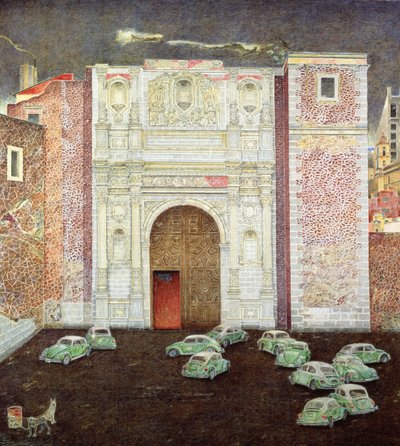 Taxi Depot, San Lazaro, Mexico City, 2003  av James Reeve