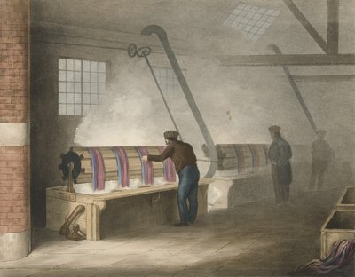 Dying, Progress of Cotton nr 11, pub. 1840 av James Richard Barfoot
