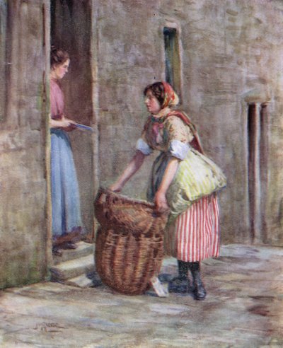 Newhaven Fishwife av James Riddel