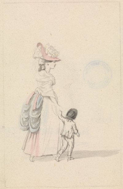 Kvinna och barn av James Roberts