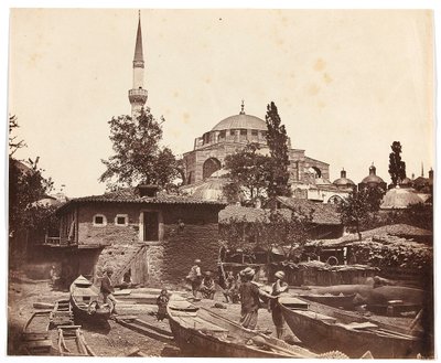 ”Tophanna-trappan” [Istanbul. Moské med en minaret] av James Robertson