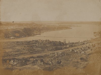 Fort Nicholas, Sevastopol, 1855 av James Robertson