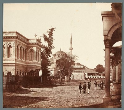 ”Gatan i Tophanna” [Istanbul. Gata i Tophane - i bakgrunden en moské] av James Robertson