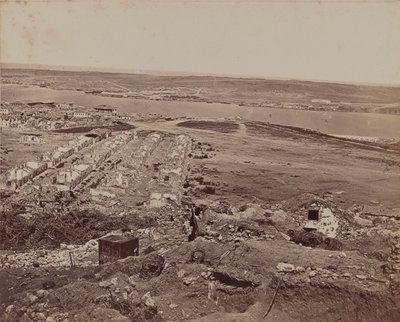 Rester av stenbyggnader av James Robertson