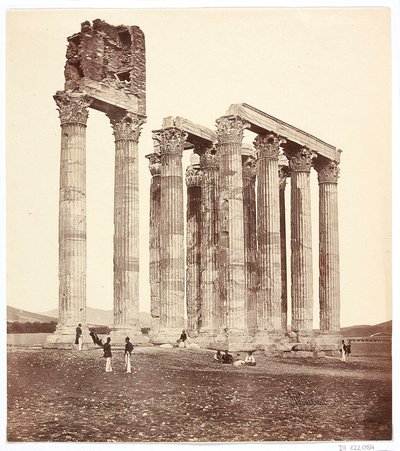 "Jupiter Olympios tempel" av James Robertson