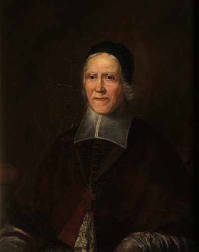 Bonaventura Giffard, inträngd president för Magdalen College, 1887 av James Russell
