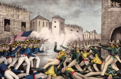 Slaget vid Monterrey. Mexikansk-amerikanska kriget. av James S. Baillie
