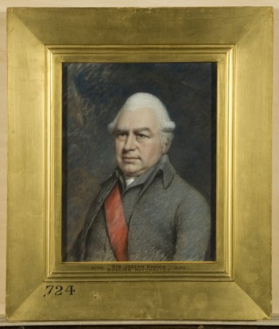 Sir Joseph Banks, engelsk naturforskare av James Sharples