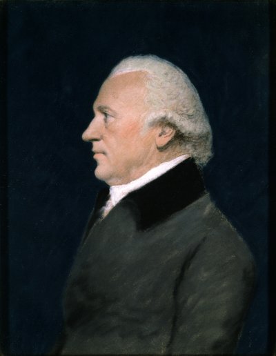 Sir William Herschel, ca 1805 (pastell på grått papper) av James Sharples