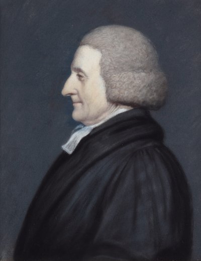 Rev. Richard Greaves (pastell på grått papper) av James Sharples
