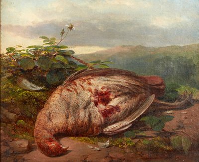 A Still Life of Dead Game (olja på duk) av James Sr Hardy