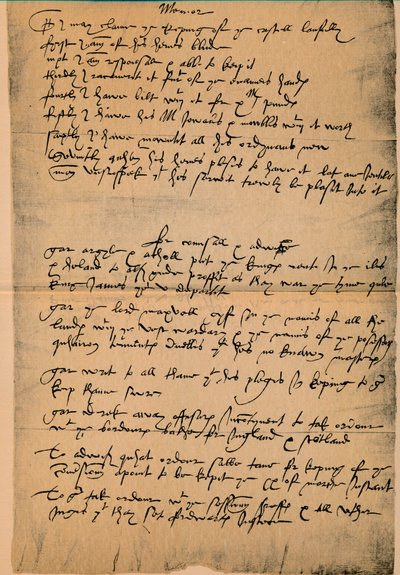 Minnesmärke av Earl of Morton när han avgick från Regency, mars 1578, 1889 av James Stillie