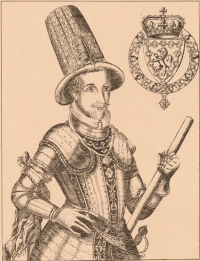 James VI av Skottland, James I av England och Irland 1566-1625, 1889 av James Stirling