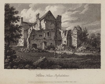 Holton House, Oxfordshire (gravyr) av James Storer