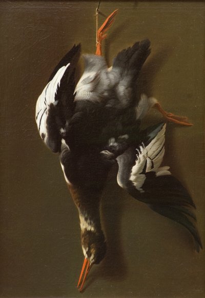 Dead Fowl, ca 1815 (olja på duk) av James Thom
