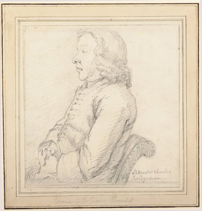 Porträtt av Charles Bridgeman av James Thornhill