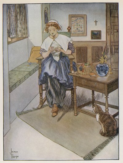 Illustration för The Compleat Angler av Izaak Walton av James Thorpe
