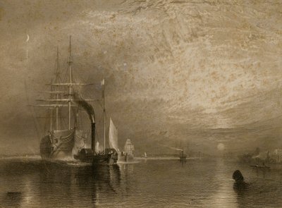 Den gamle Temeraire av James Tibbitts Willmore