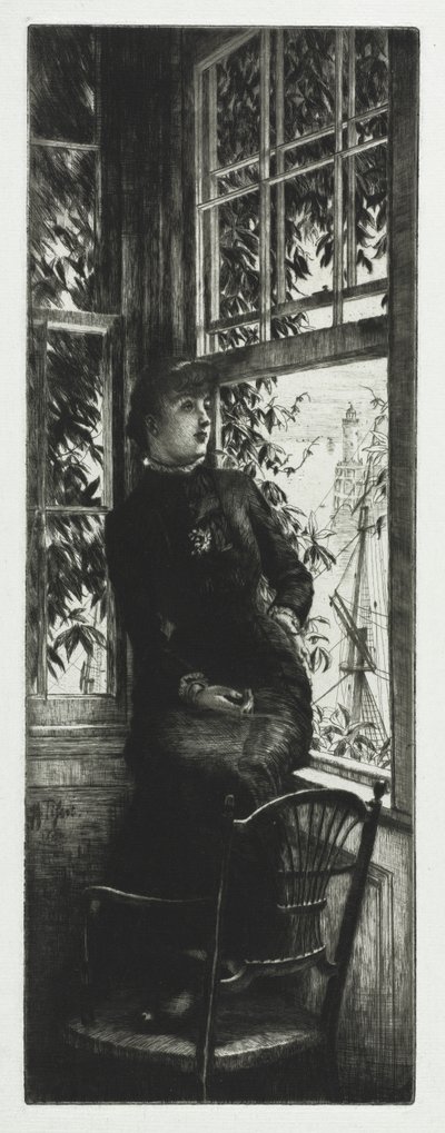 Vid havet av James Tissot