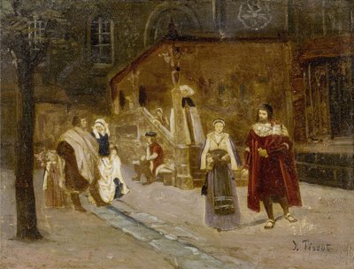 James Tissot Faust och Margarethe av James Tissot