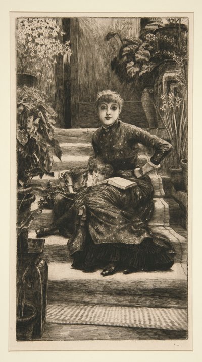 Den äldre systern av James Tissot