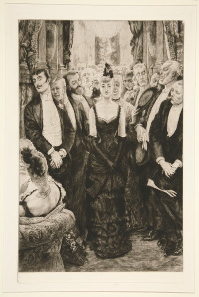 Den vackraste kvinnan i Paris av James Tissot