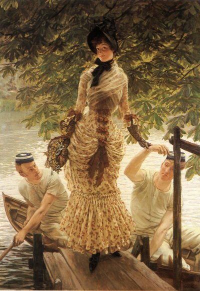På Themsen av James Tissot