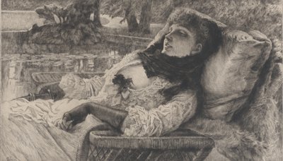 Sommarafton, 1881. av James Tissot
