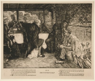 Den feta kalven av James Tissot